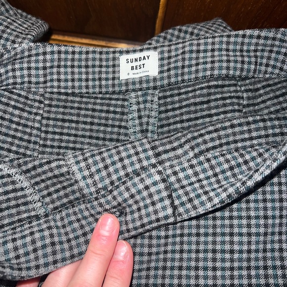 PLAID PANTS 0 SUNDAY BEST - Picture 1 of 4